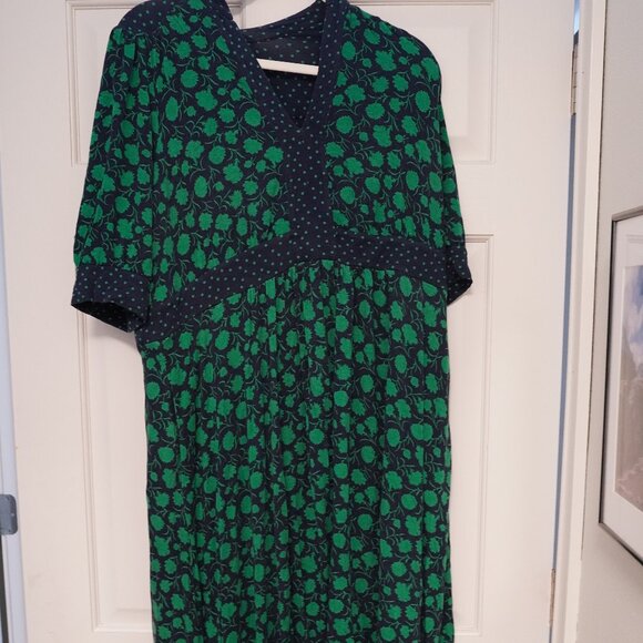Boden Dresses & Skirts - Boden Green Floral Midi Dress US 20-22R
